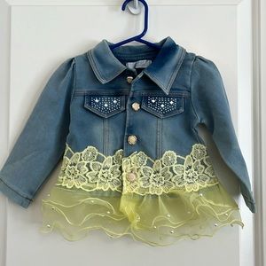 YYA for kids jean jacket with size 2